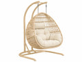 Poltrona sospesa in rattan - Design moderno per esterni/interni