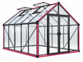 Serra - Alluminio/Policarbonato - Rosa/Nero - 300x200x200 cm