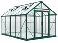 Serra in Alluminio e Policarbonato - Verde - 250cm x 190cm x 195cm
